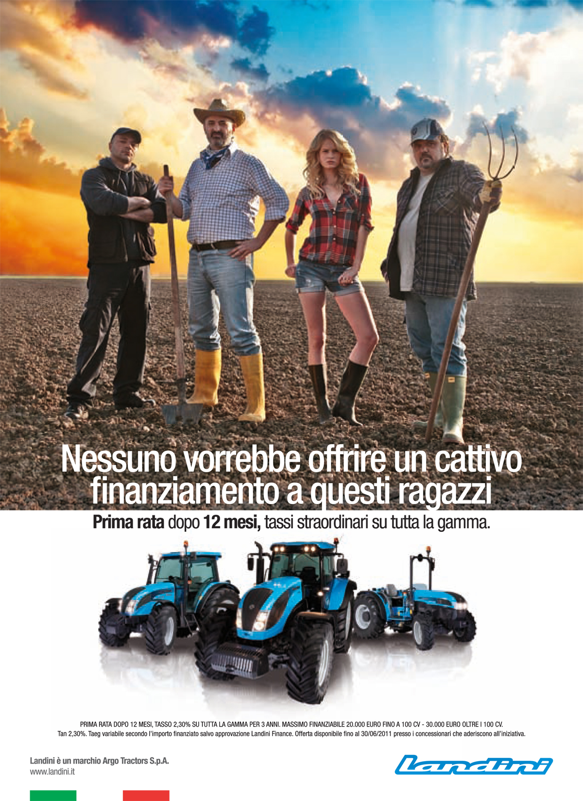 Landini e McCormick, campagna 2011 affidata a Arscolor Interactive e Qubic Communications