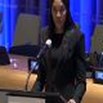 Naomi Campbell all'Onu in difesa delle vittime di Aids